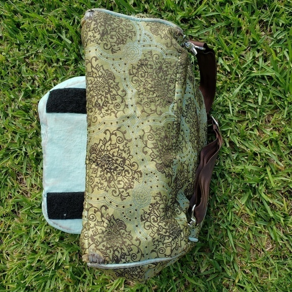 Petunia Pickle Bottom Boxy Backpack Diaper Bag Green Mint - Picture 7 of 13